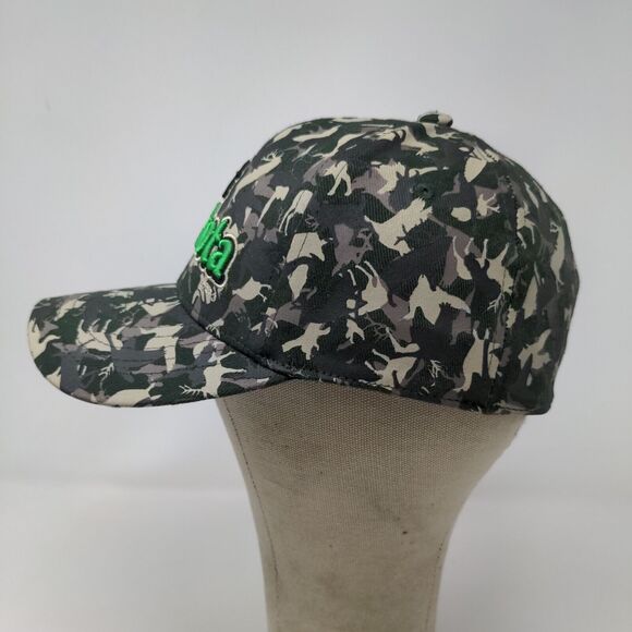 Wraptor Wear Men's Camo Hat Multi Stretch Deer Graphic Embroidered Hunt Dakota - Picture 5 of 10